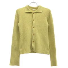 Steven Alan スティーブンアラン 23SS BOUCLE KNIT SHIRT CARDIGAN ニットシャツカーディガン 8228-199-0148 グリーン系 Fのサムネイル