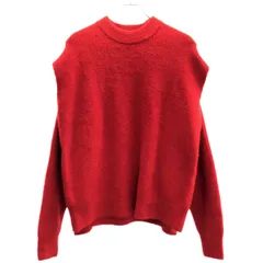 IIROT イロット 25AW Alpaca gimmick Knit アルパカ ギミックニットセーター 032-025-KT009 レッド F