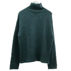 YOKE ヨーク 24AW PLATING HIGHNECK SWEATER ハイネックニットセーター YK24FW0841S ブルー 1のサムネイル