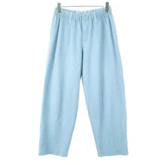 HOMME PLISSE ISSEY MIYAKE オム プリッセ イッセイ ミヤケ プリーツパンツ HP01JF214 サックスブルー 2のサムネイル