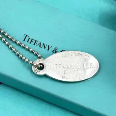 TIFFANY ネックレス リターントゥ オーバルタグ SV925