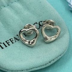 本日最終TIFFANY&Co.ティファニー フルハートピアス 箱、巾着袋セット 