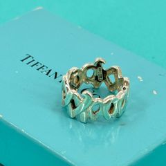 Tiffany ティファニーラブ＆キスパロマピカソ XO リング 指輪9号