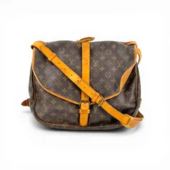 LOUIS VUITTON モノグラム・ソミュール35 M42254 ショルダーバッグ