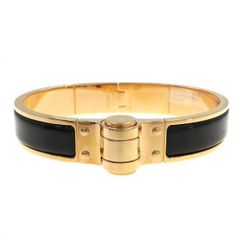 極美品！ エルメス ブレスレット ビンテージ ブラック ゴールド 24A 