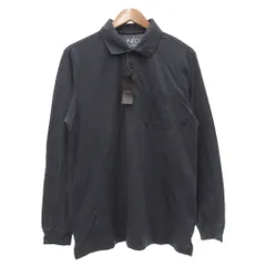 イネドオム INED HOMME タグ付き ポロシャツ L グレー ポロカラー 長袖 胸ポケット /SX ■ECF001のサムネイル