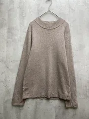 新品 GLOBAL WORK グローバルワーク メルティリブハイネックラメプルオーバー ニット セーター sizeL/ベージュ ◆■レディース