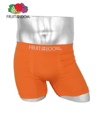 新品 未使用 FRUIT OF THE LOOM フルーツオブザルーム 下着 FTL_成型無地 メンズ ボクサーパンツ 519105【メール便】 オレンジのサムネイル