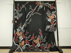 振袖 金刺繍 金彩 紋意匠 身丈164cm 撥水加工済 MO3800 - メルカリ