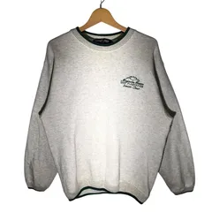 90's vintage 90年代 ヴィンテージ LUNAPIER GOLF スウェット トレーナー Honduras製 Lサイズ ライトグレー