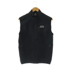 オークリー OAKLEY Elements Vest エレメントベスト ナイロン ジップアップ スタンドカラー ロゴ M 黒 ブラック FOA405453 /BBのサムネイル
