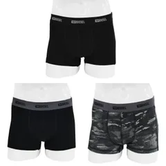 DIESEL ディーゼル A17832/IKBL E7058 3枚セット アンダーウェア ボクサーブリーフ ボクサーパンツ サイズ M 3枚セット アンダーウェア 下着 肌着 メンズ