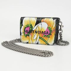 希少！極美品 BALENCIAGA 三つ折り財布 アントワープミニウォレット