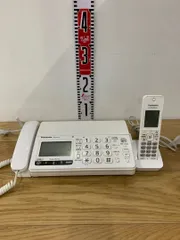 【動確済み】パナソニック Panasonic 親機 KX-PZ218子機 KX-FKD506-w1 FAX電話機 セット ホワイト ファクシミリ デジタルコードレス 普通紙 dshopone_4549980788721