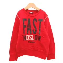 ディーゼル キッズ DIESEL KIDS トレーナー 長袖 プリント 8 赤 レッド /JSのサムネイル