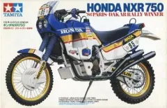 【中古】プラモデル 1/12 ホンダ NXR750 1986年 パリ・ダカールラリー優勝車 「オートバイシリーズ No.54」 ディスプレイモデル [14054]