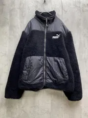 PUMA プーマ 678328 シェルパ ハイブリッド ジャケット sizeM/黒 ◆■メンズ