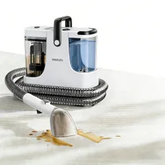 イノライフ(YINOLIFE)カーペットクリーナー 布製品専用洗浄機 18000Pa強力吸引 水洗いと吸引が一体 洗剤対応 自動ホース洗浄 1700mlデュアルタンク ハンディ式 3.6kg軽量 コンパクト収納 ソファ 車シート ラグ マット d3a4046b