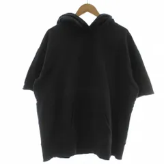 エムエムシックス メゾンマルジェラ MM6 Maison Margiela パーカー トップス M チャコールグレー フード付き 半袖 カンガルーポケット 00000151153446 /GGのサムネイル
