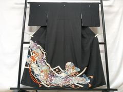 平和屋着物◎六通柄袋帯　草花文　金銀糸　正絹　逸品　AABI0860yx 平和屋着物◎六通柄袋帯 草花文 金銀糸 正絹 逸品 AABI0860yxの通販 by