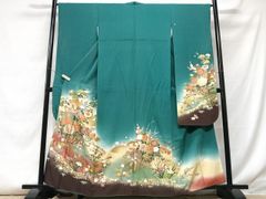平和屋着物◎六通柄袋帯　草花文　金銀糸　正絹　逸品　AABI0860yx 平和屋着物◎六通柄袋帯 草花文 金銀糸 正絹 逸品 AABI0860yxの通販 by