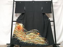 平和屋着物◎六通柄袋帯　草花文　金銀糸　正絹　逸品　AABI0860yx 平和屋着物◎六通柄袋帯 草花文 金銀糸 正絹 逸品 AABI0860yxの通販 by
