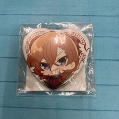 文ストオンラインくじ みに！ サーカス くじ引き堂 ハート型缶バッジ くじ引き堂 文豪ストレイドッグス オンラインくじ みに! サーカスver