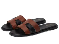コールハーン レディース シューズ サンダル Cole Haan Flynn Slotted Slides Dark CuoioBlac