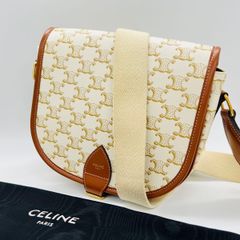 X2535 美品 セリーヌ トリオンフ ラウンド ショルダーバッグ - メルカリ