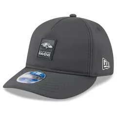 ニューエラ メンズ アクセサリー 帽子 Mens New Era Charcoal Baltimore Ravens 2025 Sideline Cold Weatheretro Crown 59FIFTY Fitted Hat Rav Charco チャコー