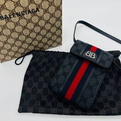 極美品✨グッチ×バレンシアガ BB ザ ハッカープロジェクト ショルダーバッグ 極美品✨グッチ×バレンシアガ BB ザ ハッカープロジェクト ショルダー