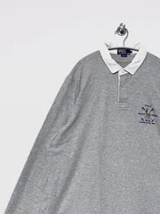 【Polo RALPH LAUREN】90-00s L/S ラガーシャツ 3L ポロラルフローレン ビックサイズ 長袖 古着