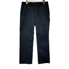 AURALEE オーラリー 国内正規 26SS GARMENT-DYED FINX LIGHT CHINO PANTS ガーメントダイ フィンクスライトチノパンツ チノパン A26SP03LF BLACK ブラック 黒 4のサムネイル