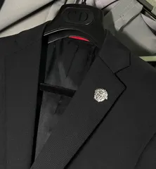 美品 希少 VERSACE ヴェルサーチ メデューサ フェイスデザイン ヴィンテージ ピンブローチ シルバー 男女兼用 アクセサリーのサムネイル