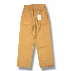 参考上代26400円 未使用 UNIVERSAL PRODUCTS 24AW 5P STRAIGHT DENIM PANTS 5ポケットストレートデニムパンツ ジーンズ ユニバーサルプロダクツ 243-60501 ブラウン 1 （11305M）