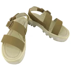 オーラリー AURALEE LEATHER BELT SANDALS MADE BY FOOT THE COACHER レディース  5 1/2のサムネイル