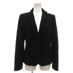 ボディドレッシングデラックス BODY DRESSING Deluxe テーラードジャケット 9 黒 ブラック 長袖 スナップボタン シングルブレスト カシミヤ混 /NU ■GY60のサムネイル