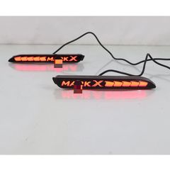 新作！マークXLEDリフレクターマークX文字入り！スモークタイプ - メルカリ