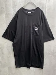PUMA プーマ 532636-01 ポケット付き Tシャツ sizeXL/黒 ■◆メンズ