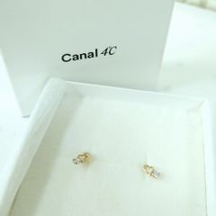 新品未使用】Canal 4C ゴールド フープピアス - メルカリ