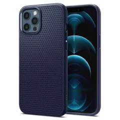【在庫処分】Spigen iPhone12Pro ケース iPhone12 ケース 耐衝撃 米軍MIL規格取得 TPU ソフトケース カメラ保護 傷防止 衝撃吸収 Qi充電 ワイヤレス充電 アイフォン12 ケース アイフォン12プロケース リキッド・エアー A