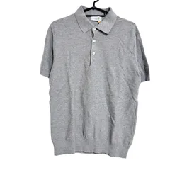 MACKINTOSH マッキントッシュ メンズ トップス ポロシャツ グレー 綿100％ Mサイズ J4のサムネイル