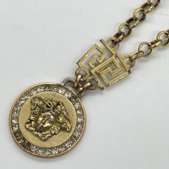 早い者勝ち】VERSACE チェーンネックレス 喜平 ゴールド メドゥーサ