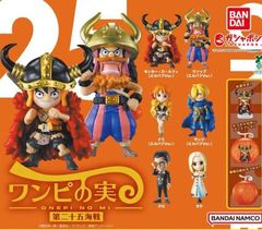 From TV animation ONE PIECE 원피의 열매 제25해전 전 6종 세트