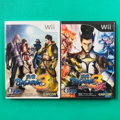 [디스크 미품 2 점 세트] Wii 전국 BASARA3 전국 BASARA3 연회 CAPCOM 캡콤
