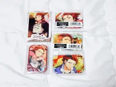 あんさんぶるスターズ！ 紅月 鬼龍 紅郎：バレンタイン ホワイトデー バージョン Starship Square スタシ バッジ パシャ