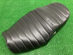 値下げしました♪バリオス1型　純正シートベース（中古）新品シート張り替え済 バリオス1 ZR250A タックロールシート ピンク 加工後未使用 ローシート