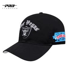 [新品/US輸入] PRO STANDARD プロスタンダード /NFL LAS VEGAS RAIDERS  ラスベガス　レイダース OLD ENGLISH MEN'S DAD HAT　ブラックのサムネイル