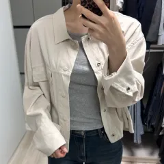 66girls コットン ジャケット 春秋 アウター 外着 ジャンパー