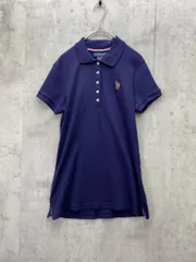U.S.POLO ASSN. ユーエスポロアッスン ポロシャツ sizeXS/黒 ■◆レディース